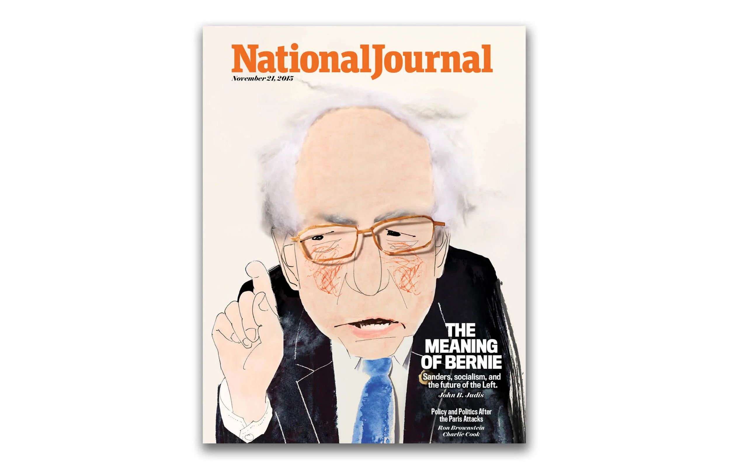 Art direction and design for print magazine cover