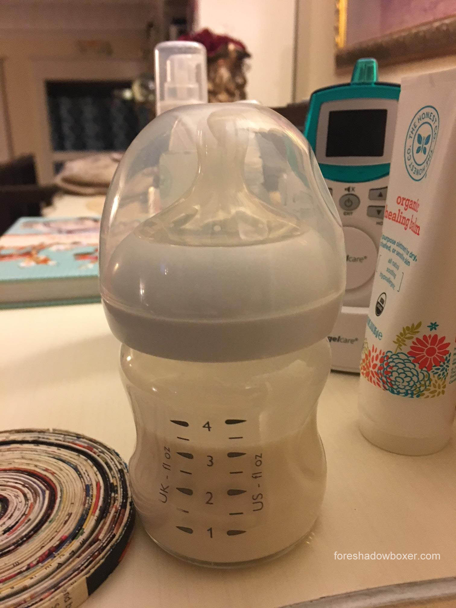 avent bottle milk