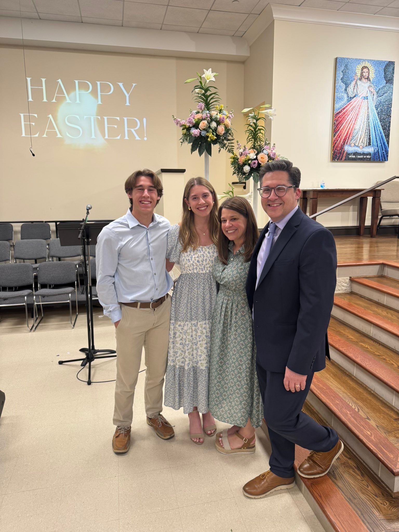 Just a Blakesley Easter Sunday.