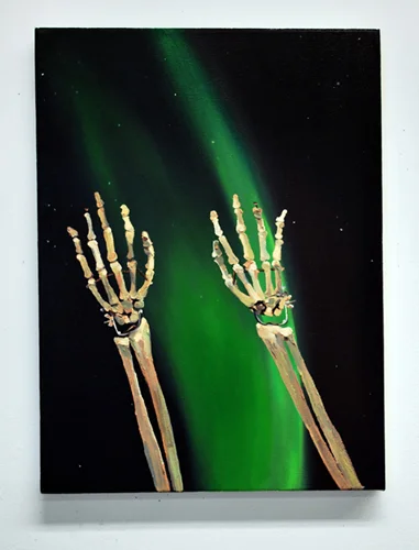 Fan Boy / 18" x 24" / Oil on canvas / 2011