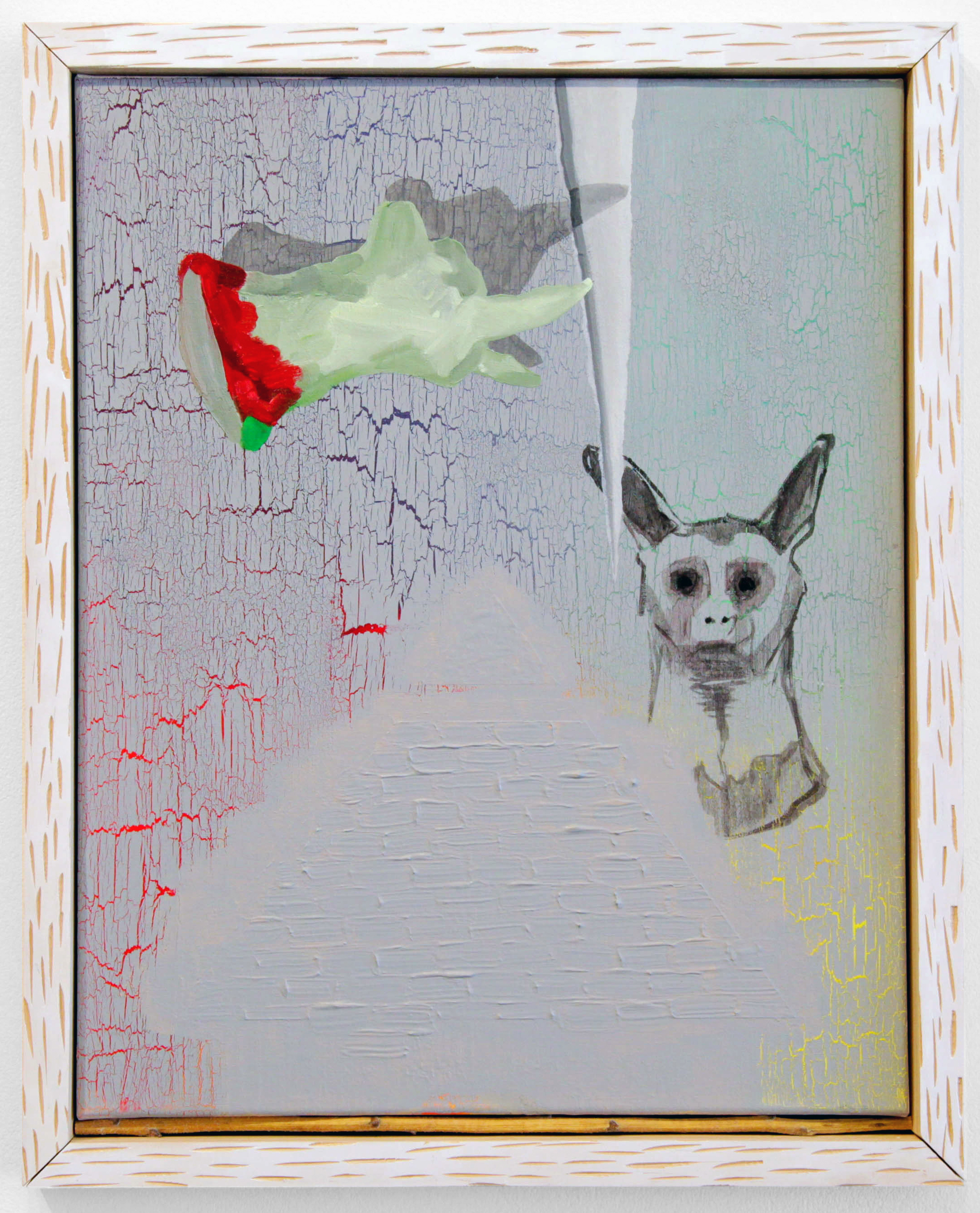 For Quitters / 18" x 22" / Oil and acrylic on canvas / 2015