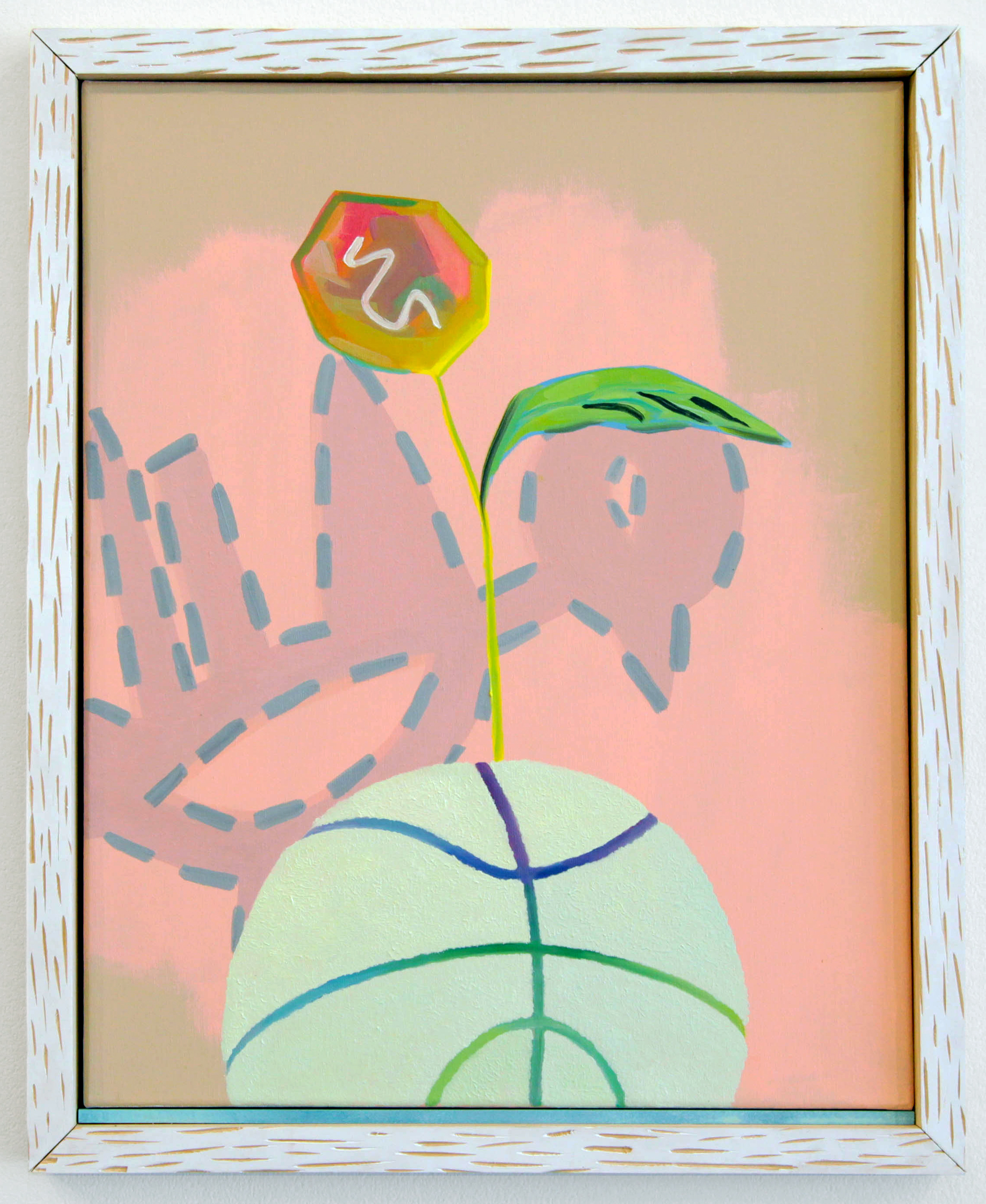 For Riley Curry / 18" x 22" / Oil and acrylic on canvas / 2015