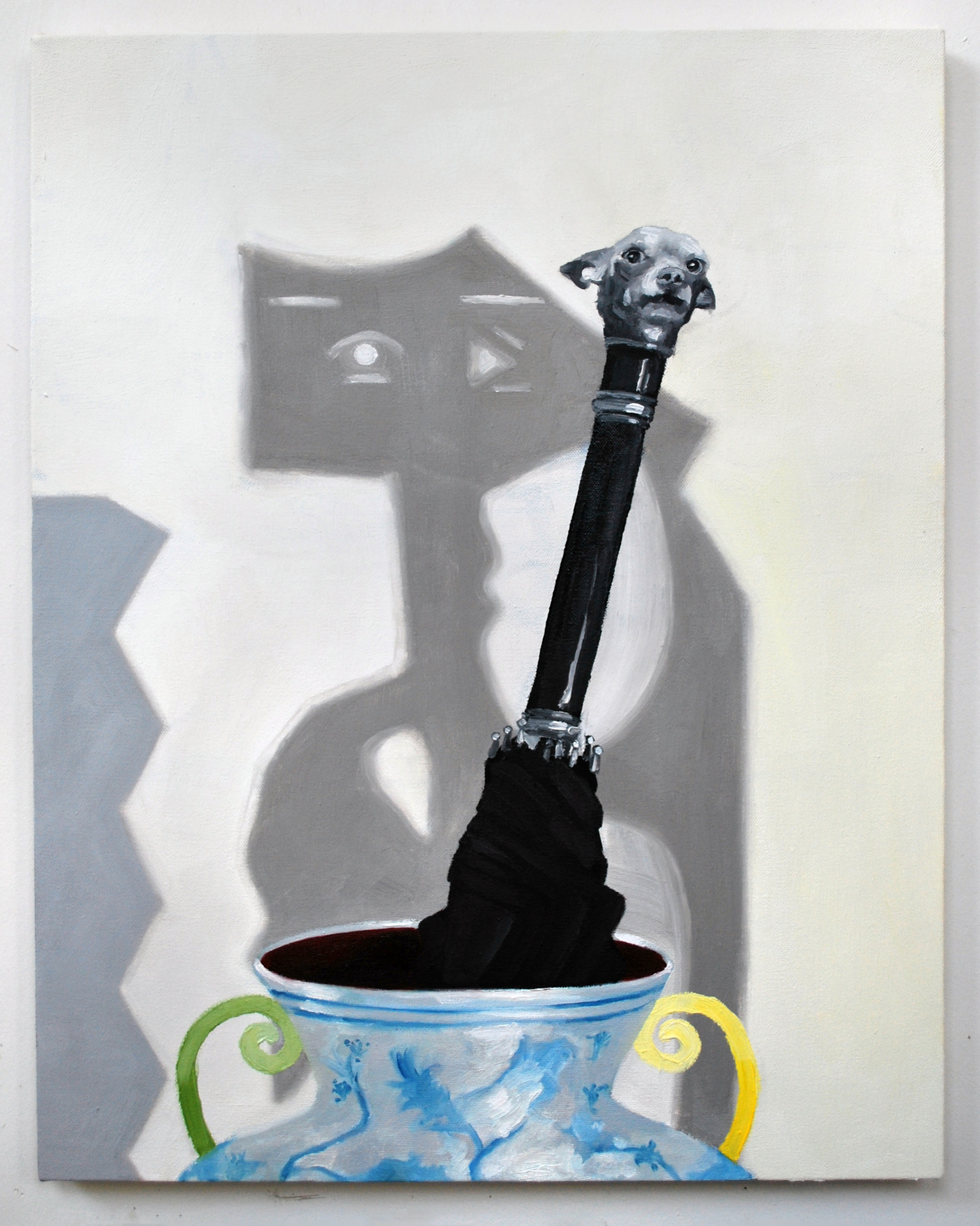 Shadow Daddies / 18" x 23" / Oil on canvas / 2013