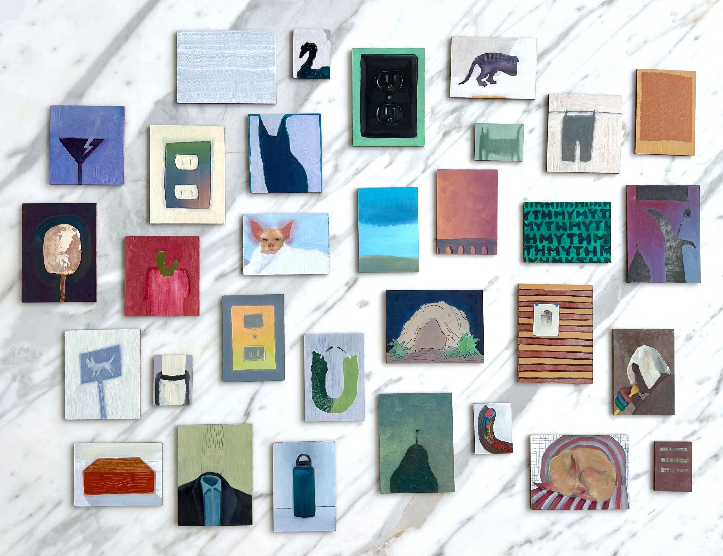  Various, in miniature | 2-5 inches | 2025 