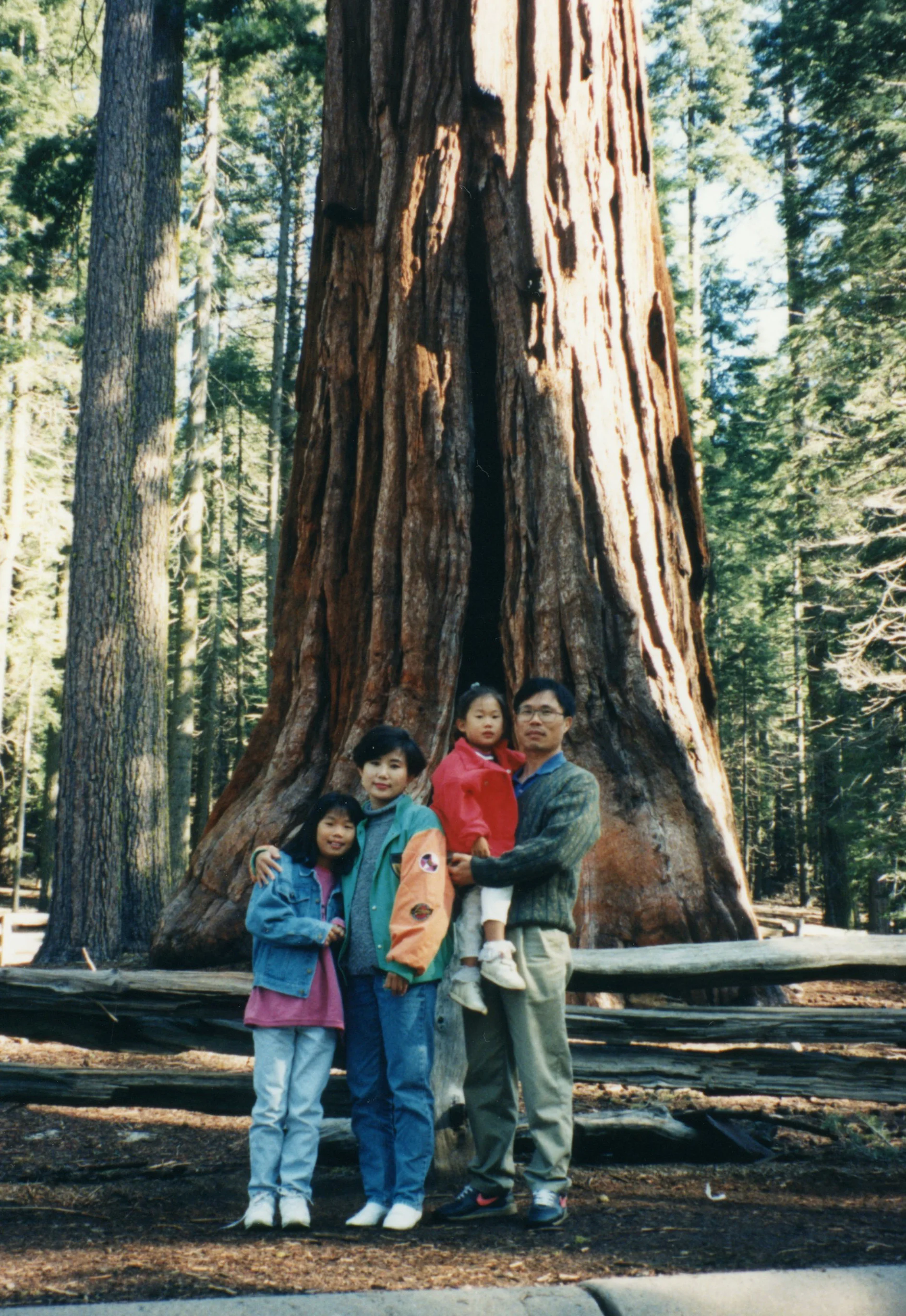 Sequoia National Park with my family