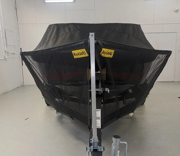 RockGARD V Front on Mirrocraft fishing boat