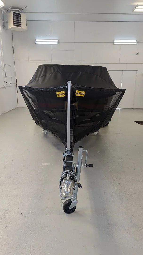 Blunt Front RockGARD on Fishing boat