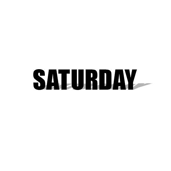 SATURDAY 🙌🏼. #typography #fonts #weekend #relax #design #type #designer #saturday
