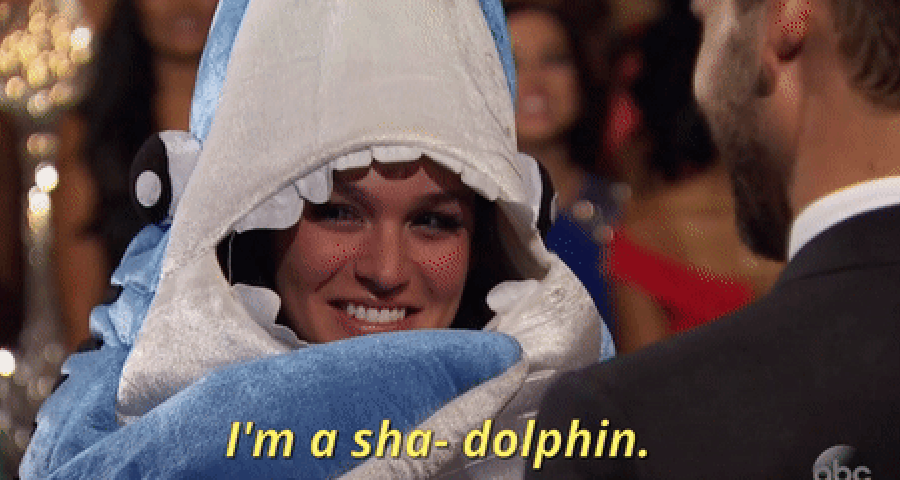 Girl, you know this is a shark suit. Sharks have gills. I write about marine conservation sometimes, I know this.