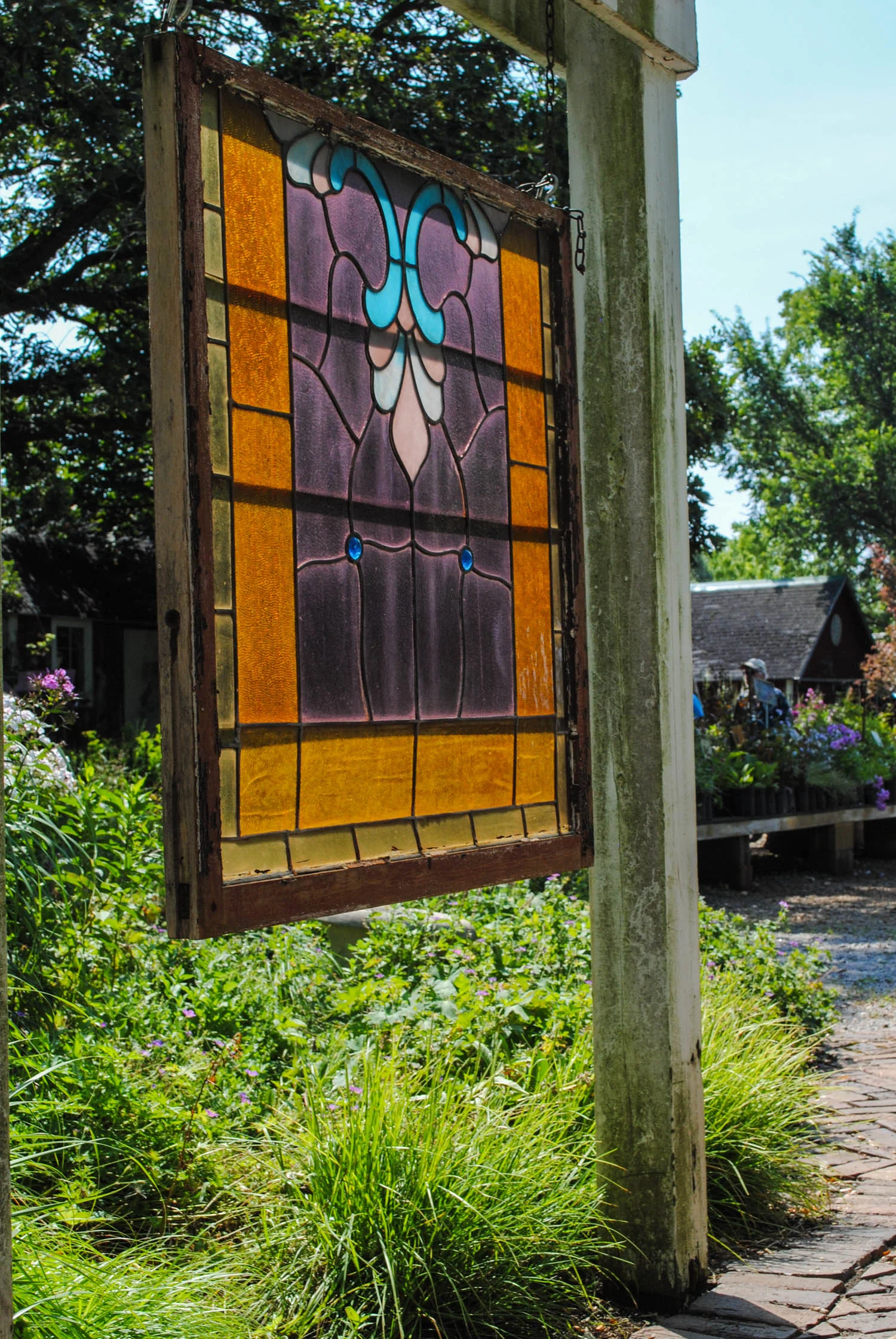 Now I have to start looking for stained-glass windows for my garden.