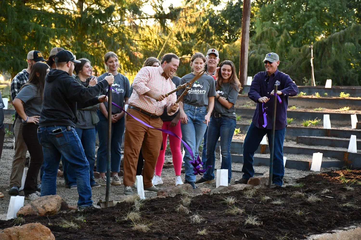 The Grand Opening of the Plantery Trial Garden