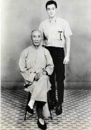 Grandmaster Yip Man and Bruce Lee