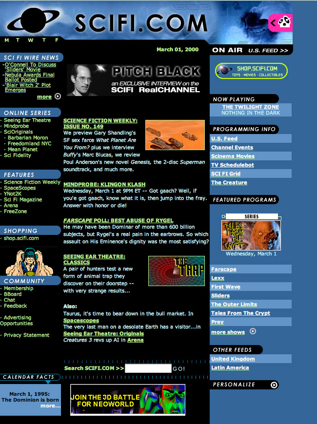 1999: SCIFI.COM