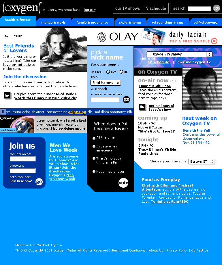 2002: Oxygen.com