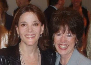Terri with Marianne Williamson on the left, founder of the national Department of Peace Campaign