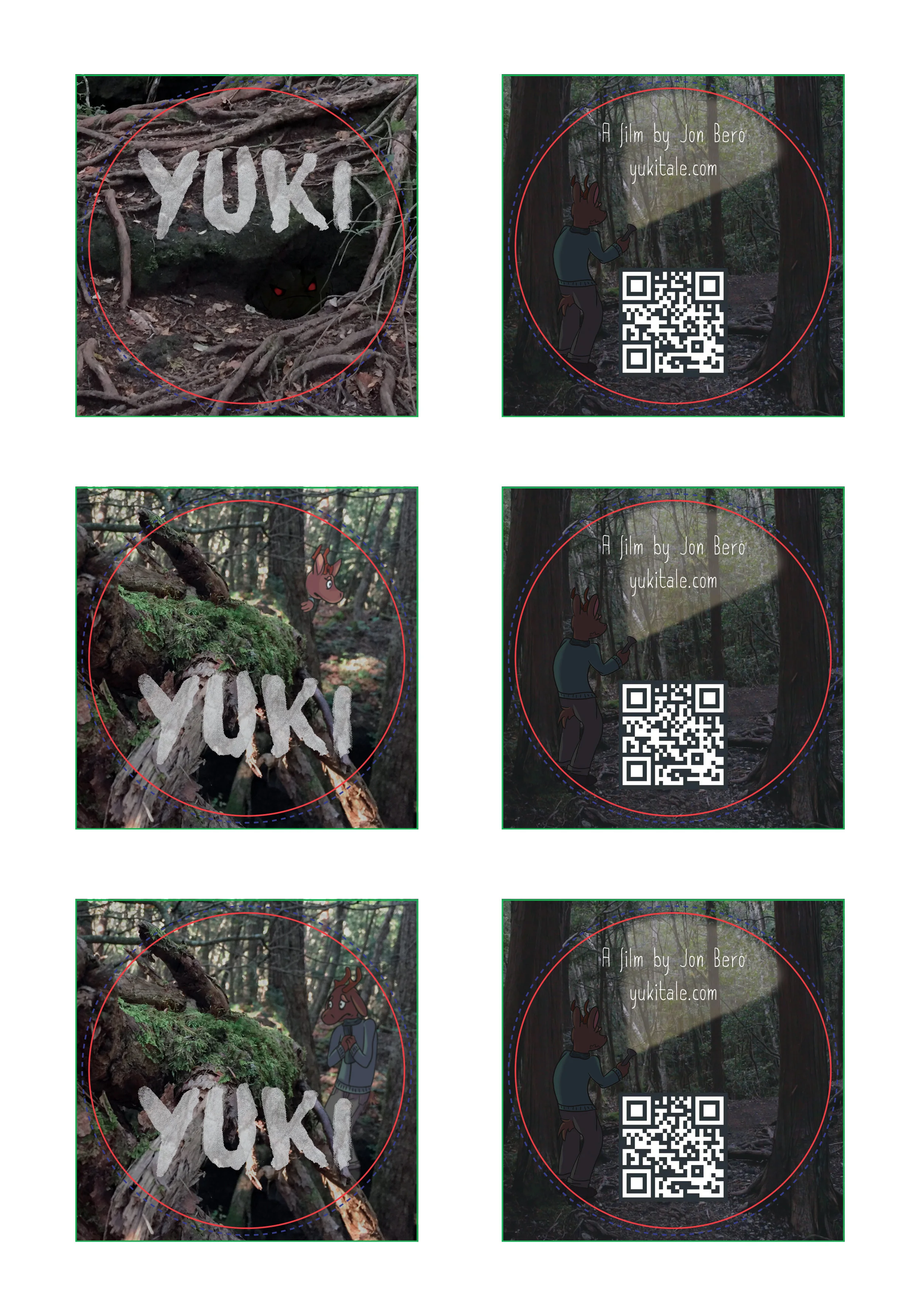 Circular Business Cards