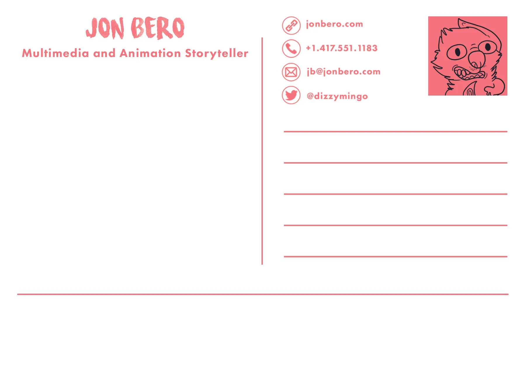 Promo Postcard