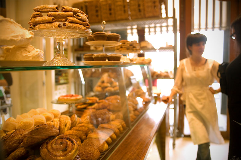 Traditional baked pastries by Baker D Chirico Fitzroy St St Kilda