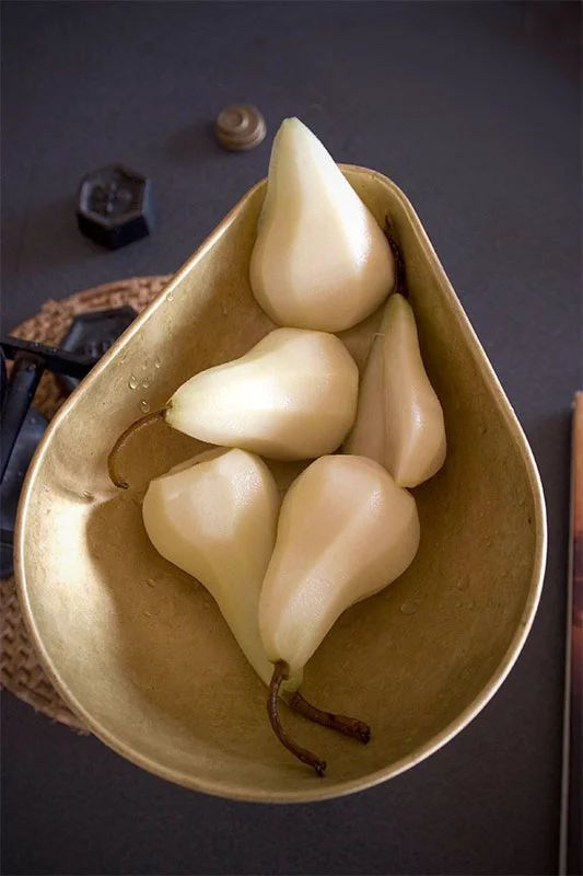 Bosc Pears weighed