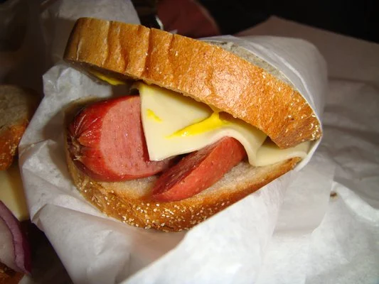 Joe Jost's YUM sandwich