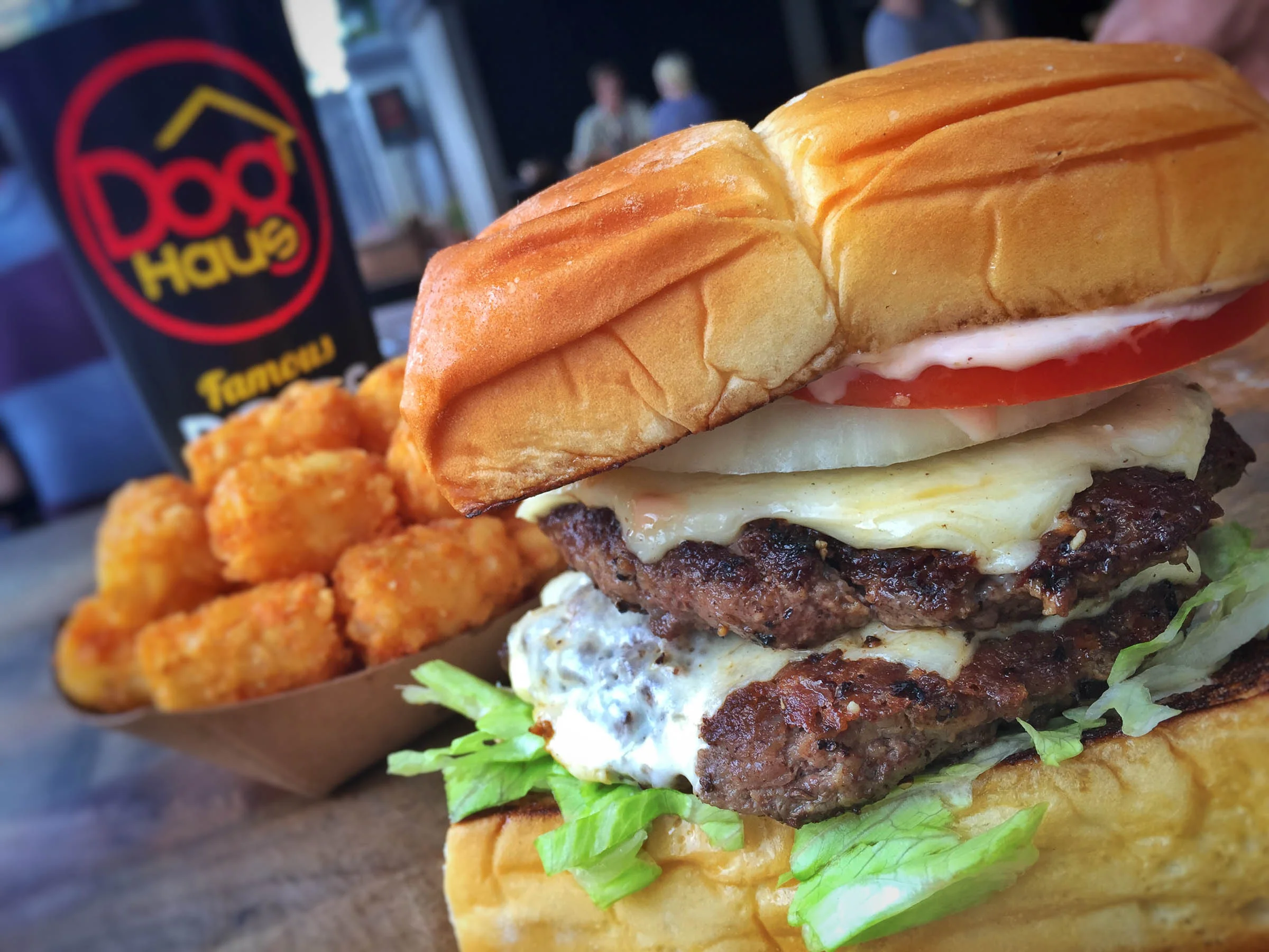 Dog Haus Burger - Photo courtesy of Dog Haus