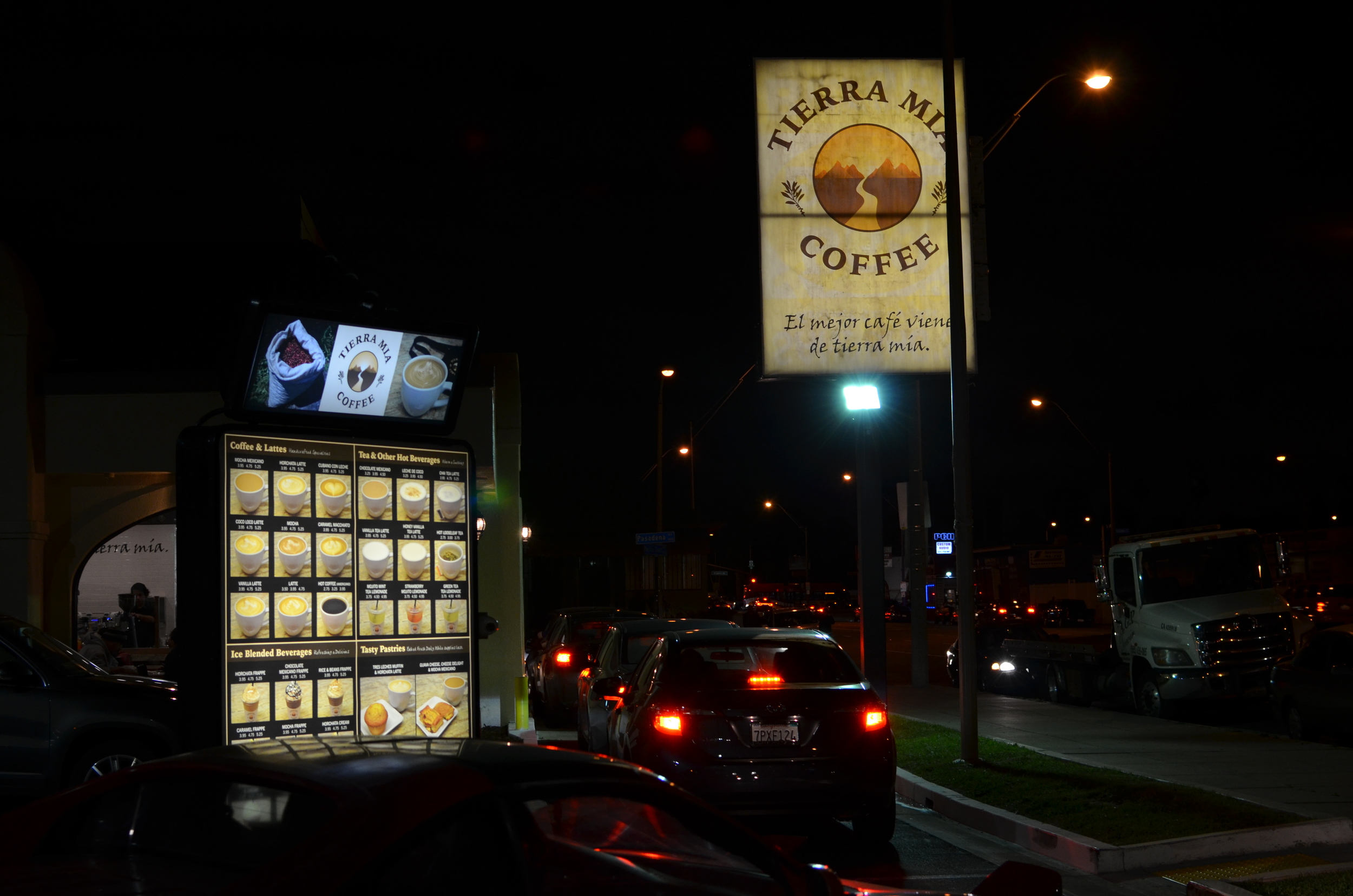 Tierra Mia's drive-thru.