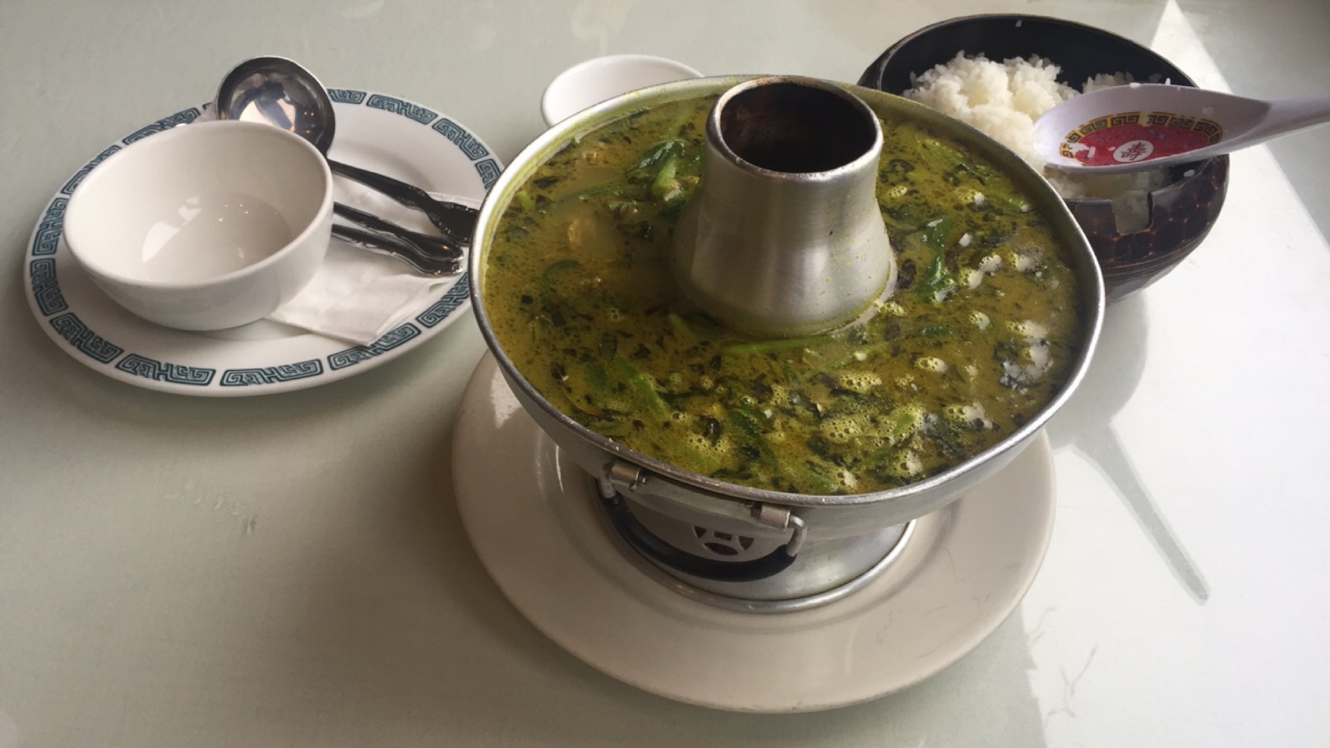 Photos by Nicolette Norris | DIG Magazine Somlaw Machu Kreung is a Cambodian beef soup, commonly eaten with rice, and is a popular dish at Sophy's Thai Cambodian Cuisine.