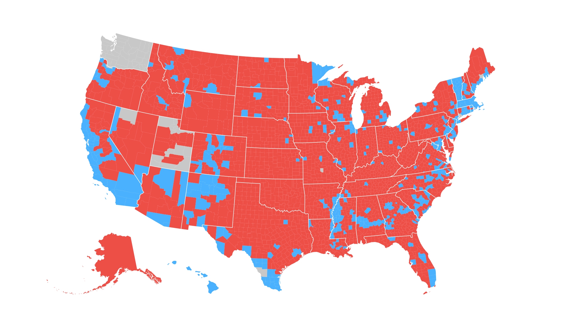 2016 Presidential Election Results Source: Associated Press