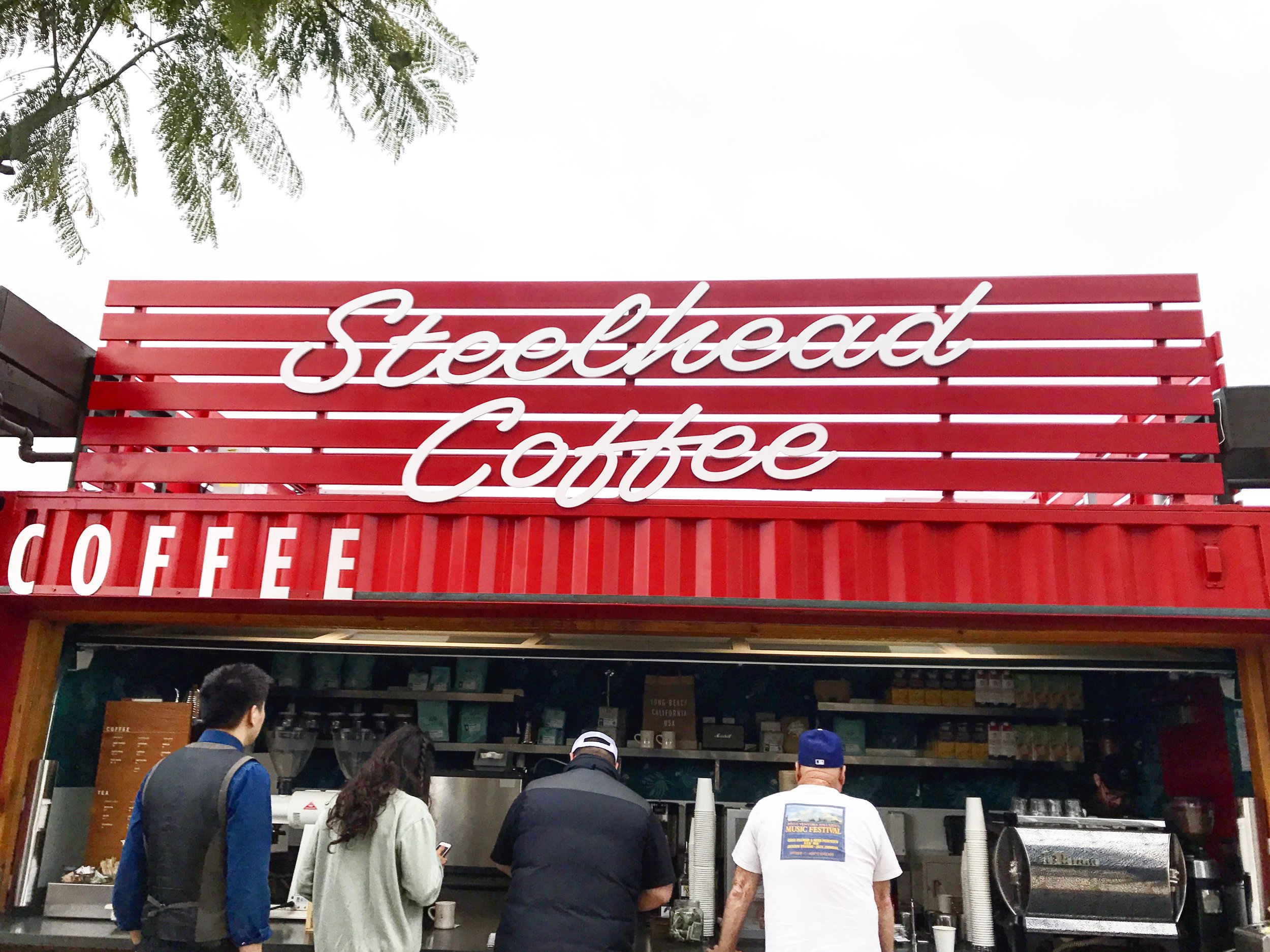 Outside of Steelhead Coffee