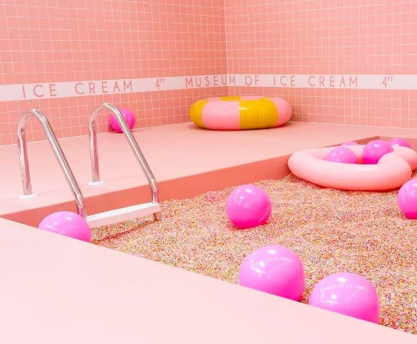 Photo from Museum of Ice Cream's Instagram 