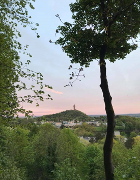 Photo: Natalie Young A view of The Wallace Monument in Stirling.