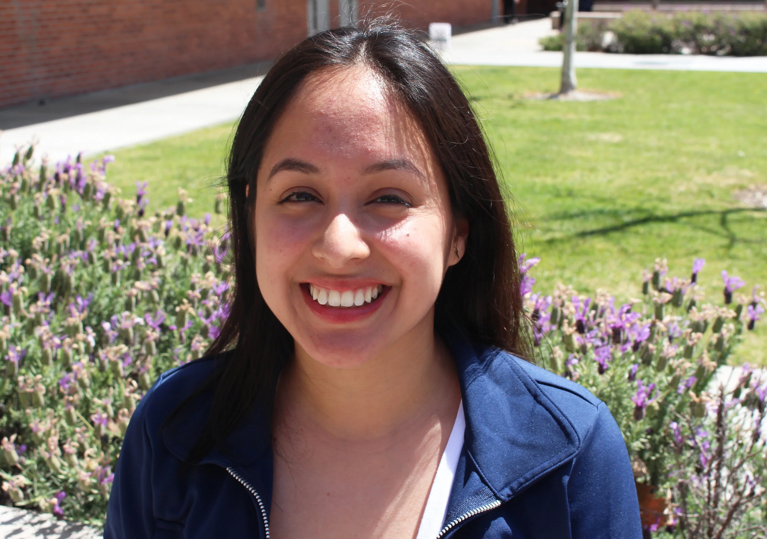 Jenny Rodriguez, 22, communications major. Photo by Leslie Veliz.