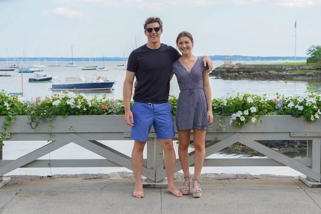 • Jake and Carolin Danehy at Fair Harbor, US