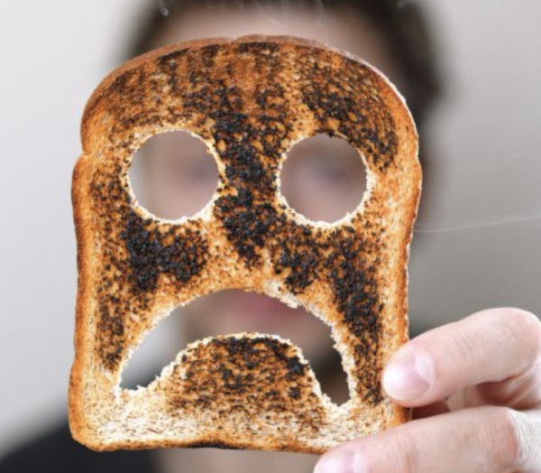 To burn food is to burn soil