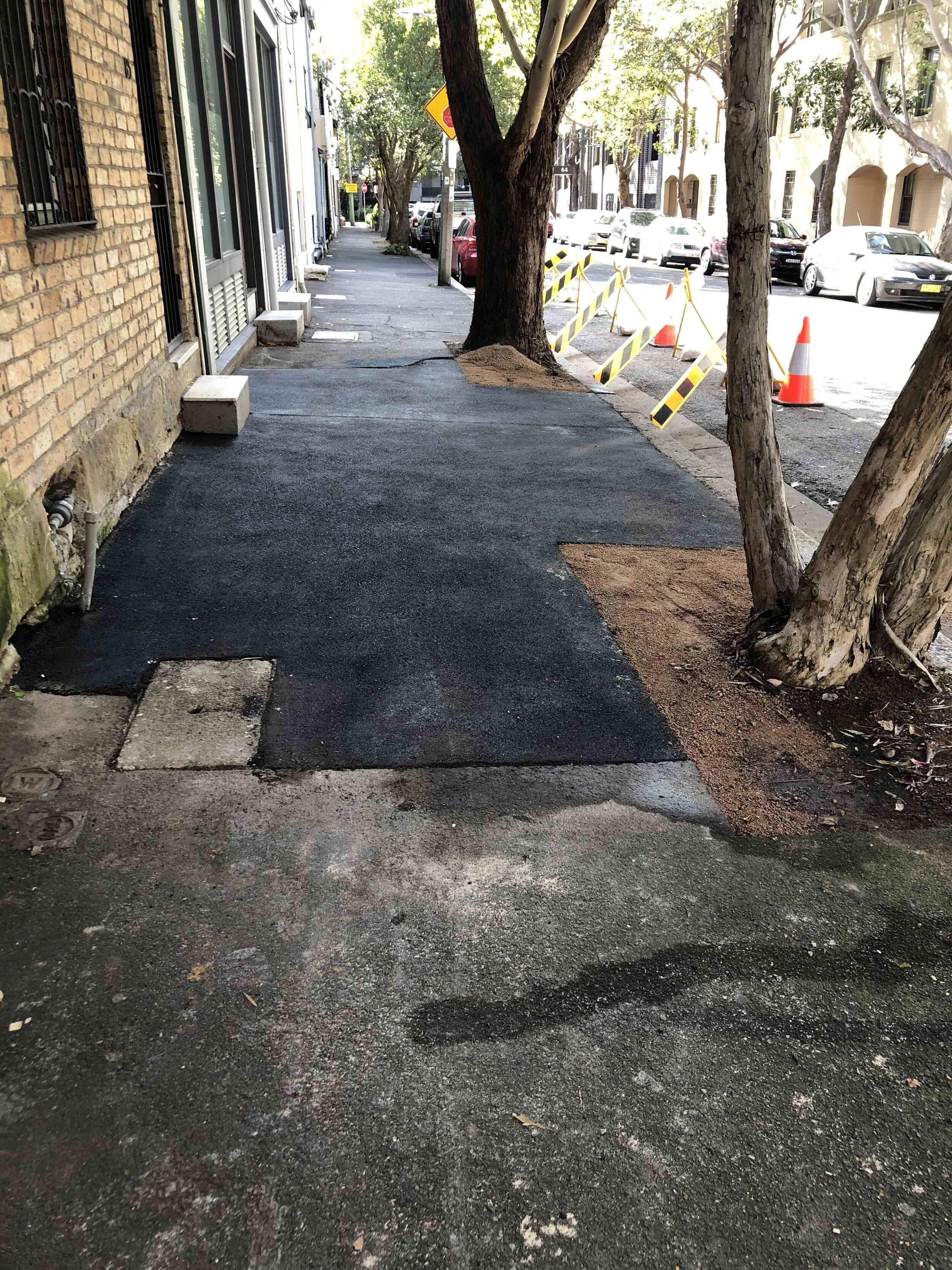 How to get safer cheaper footpaths - prevent trip hazards 