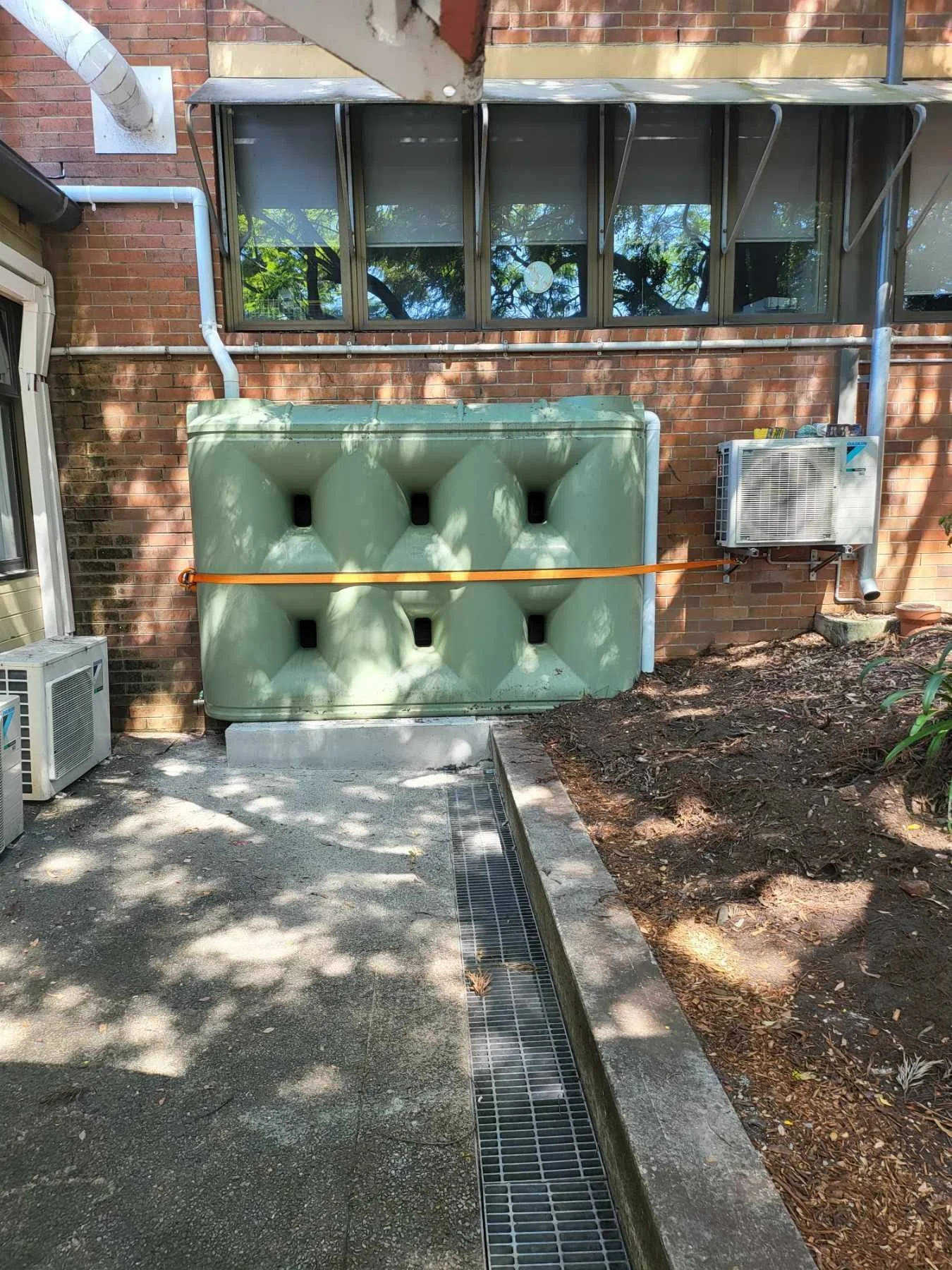 My 10,000 litre rain tank is trivial