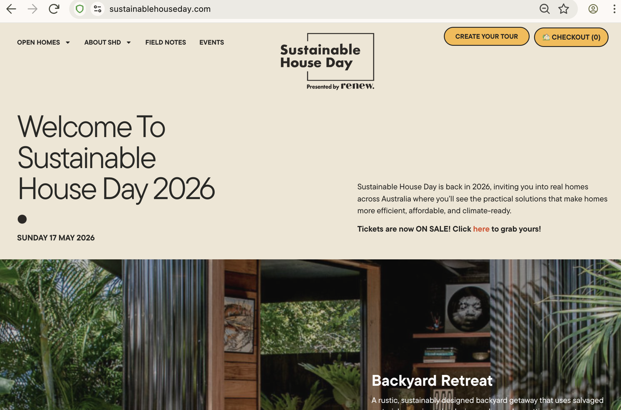 Australia's Sustainable House Day