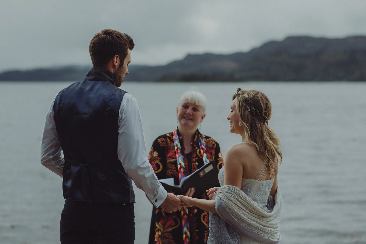 Dom & Leanne's intimate Scottish elopement