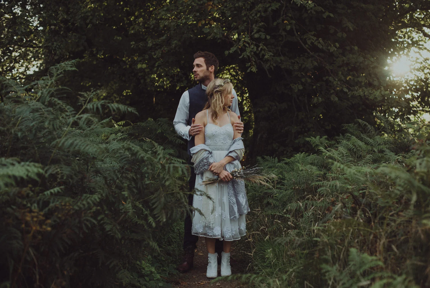 Dom & Leanne's intimate Scottish elopement