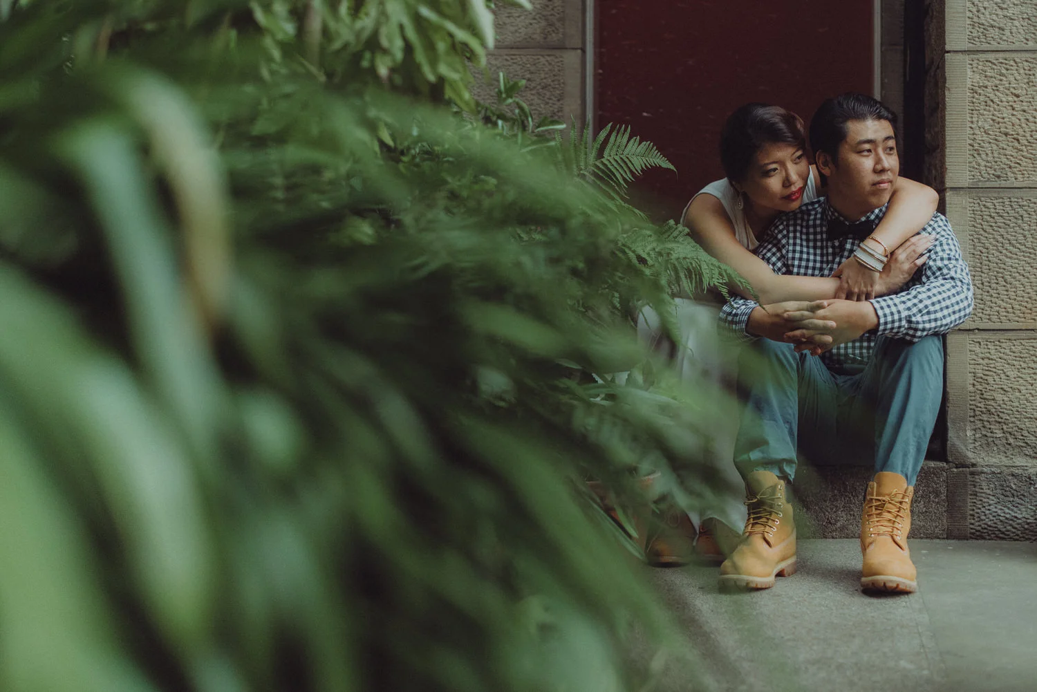 Hui Ying & Lionel's Edinburgh engagement shoot