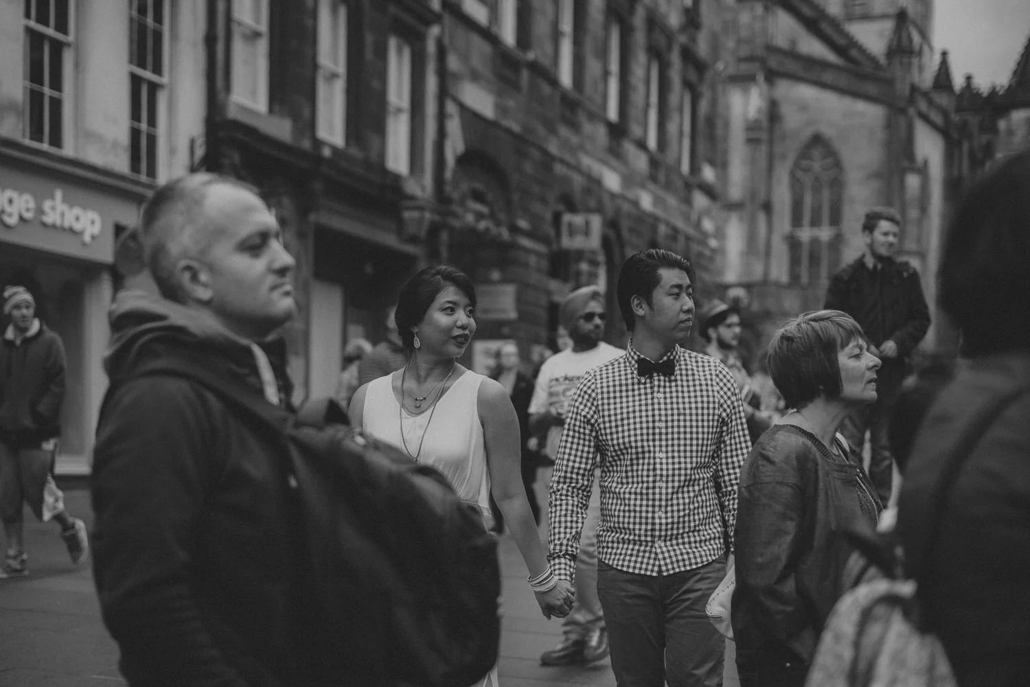 Hui Ying & Lionel's Edinburgh engagement shoot