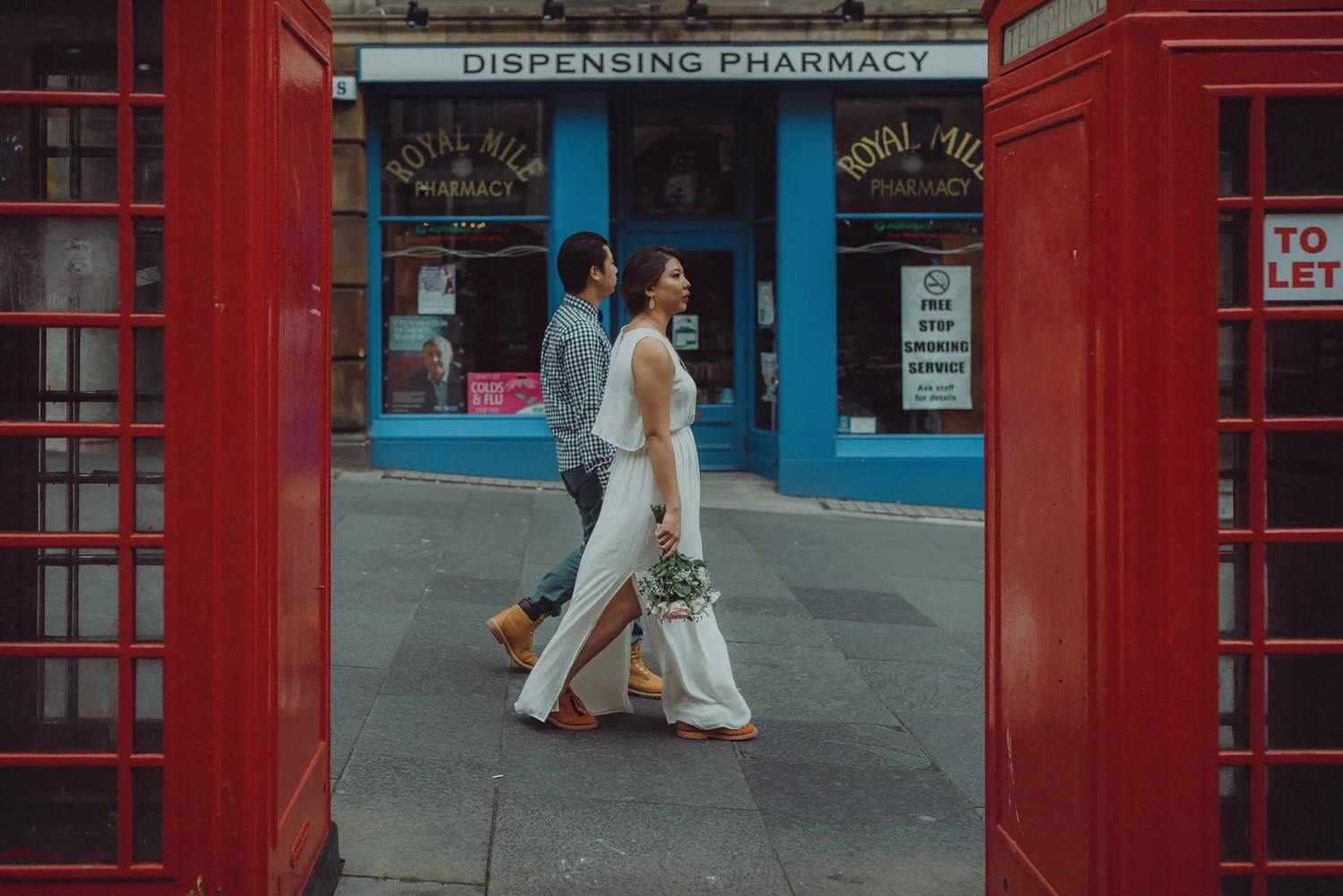Hui Ying & Lionel's Edinburgh engagement shoot