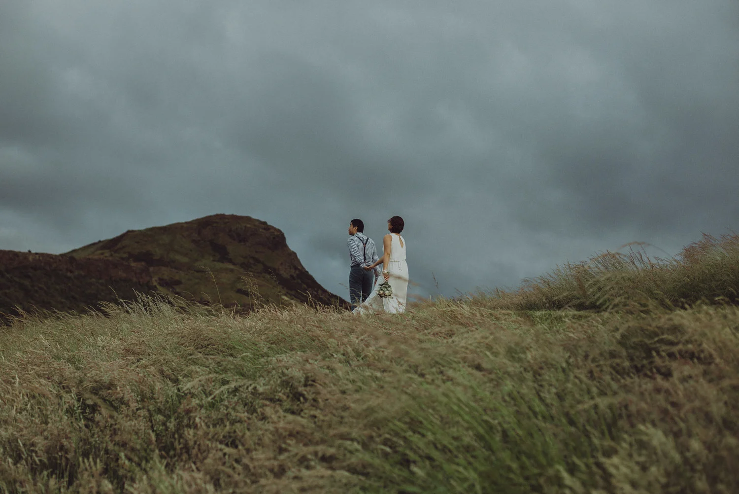 Hui Ying & Lionel's Edinburgh engagement shoot