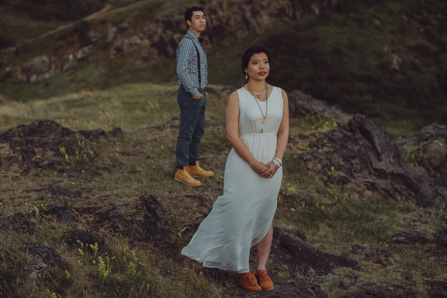 Hui Ying & Lionel's Edinburgh engagement shoot