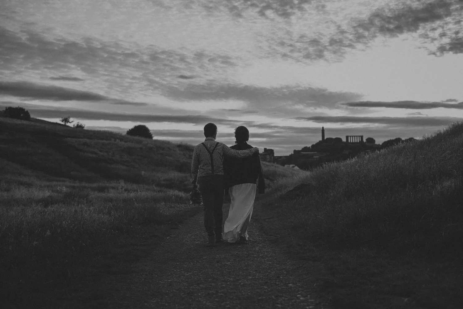 Hui Ying & Lionel's Edinburgh engagement shoot