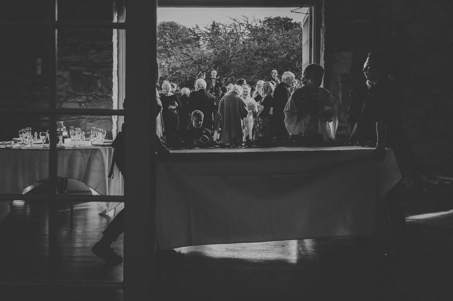 Fiona & Graeme's Kirknewton House Stables wedding