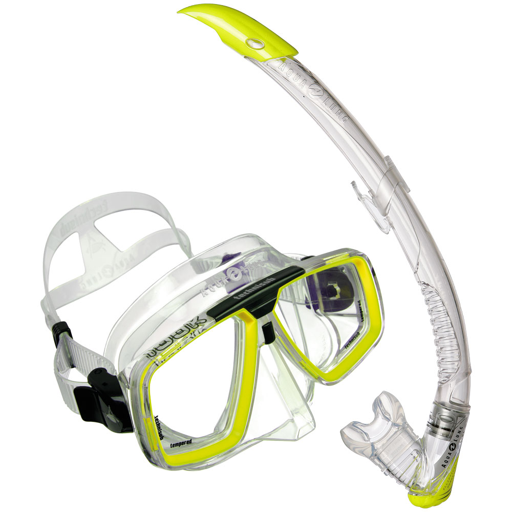 Aqualung Snorkel Set Including Mask and Snorkel Zephyr 