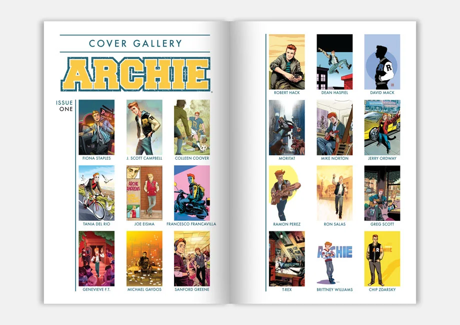 Gallery of variant artist covers 