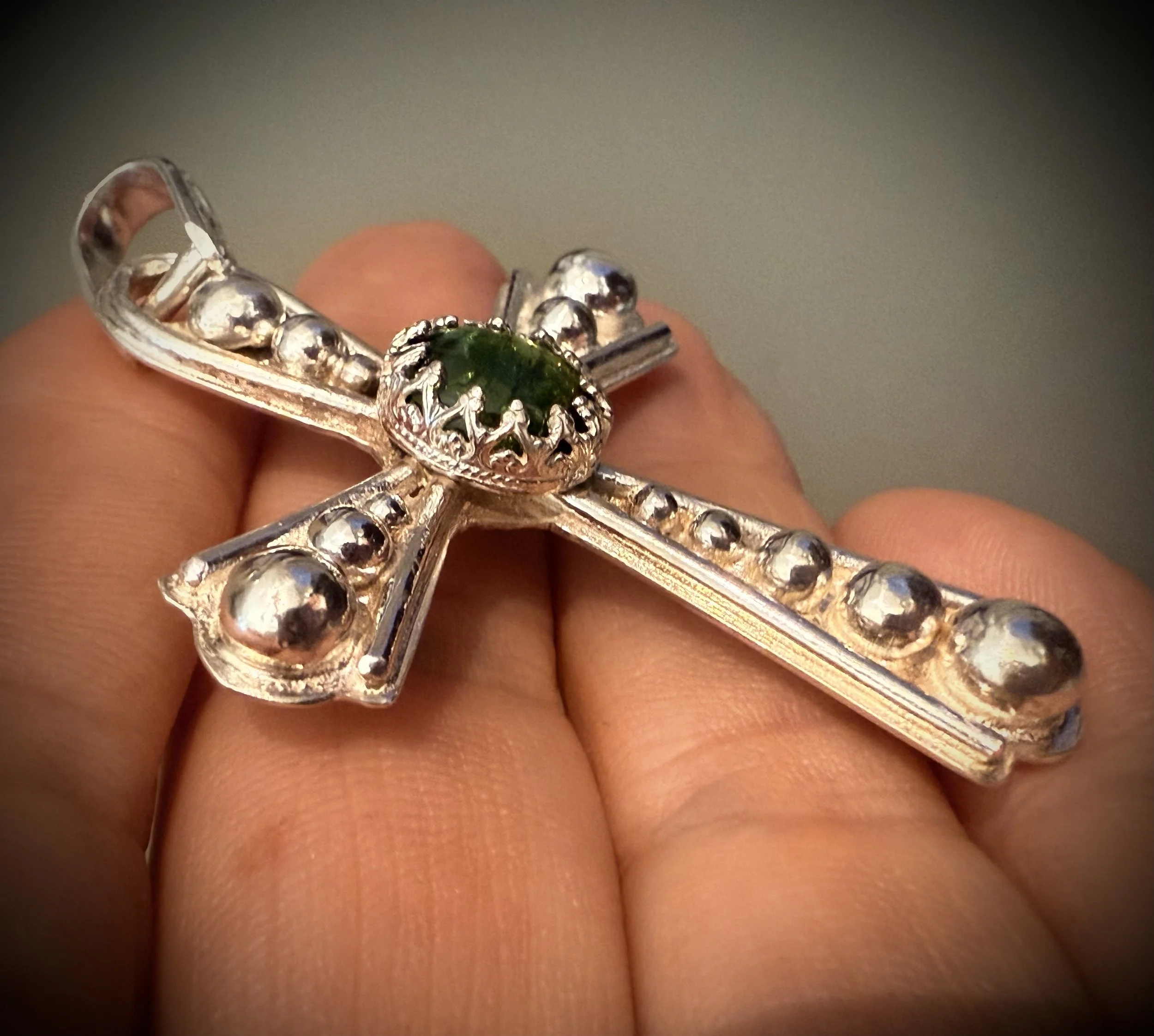 GREEN TOURMALINE CROSS SIDE VIEW.jpg