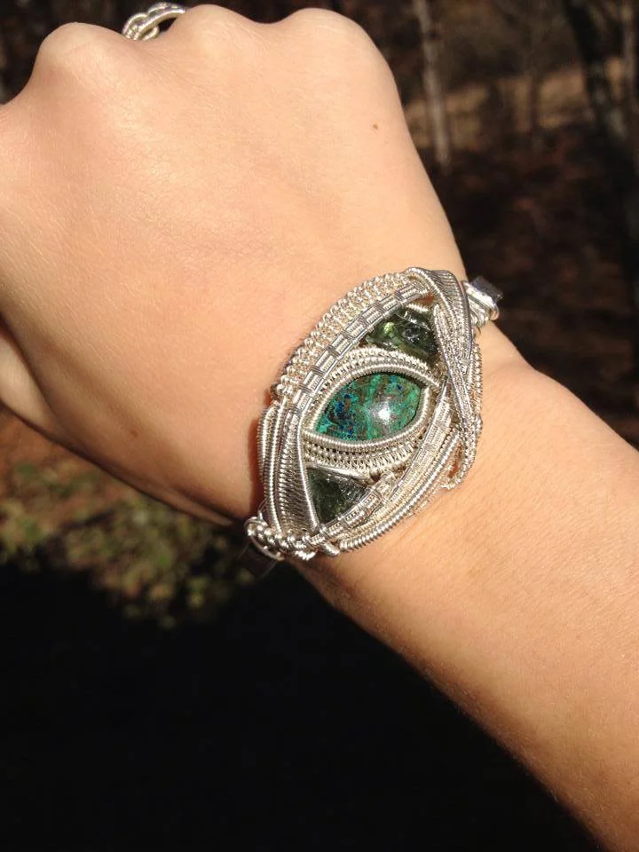 Apatite and Chrysocolla Bracelet Michelle.jpg